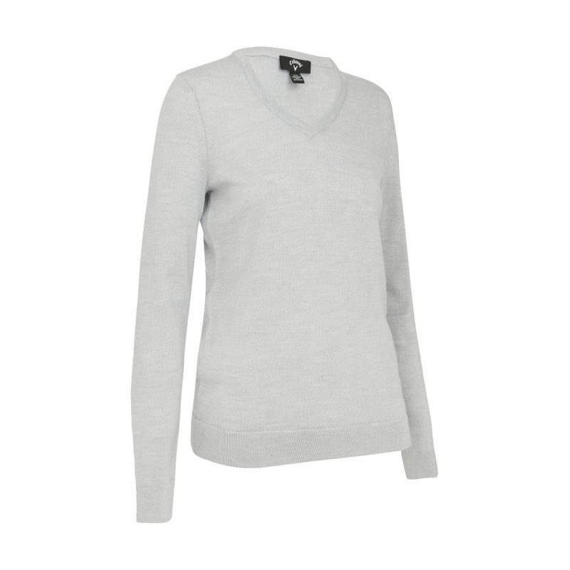 Callaway Dame V- neck merino sweater