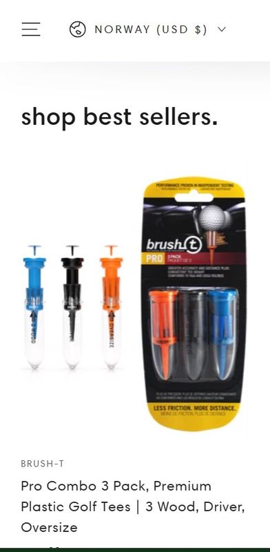 3 Pack Brush Tees