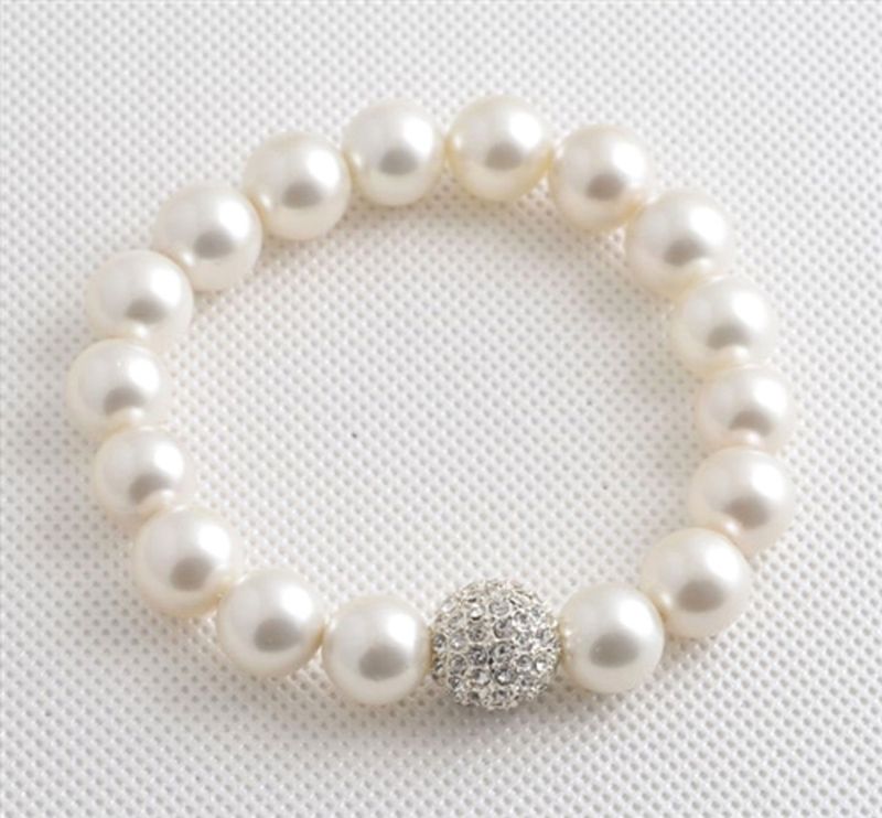 Armbånd Swarovski  perler 