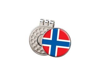 Hovedbilde Tour Hat Clip m/ Norsk flagg logo
