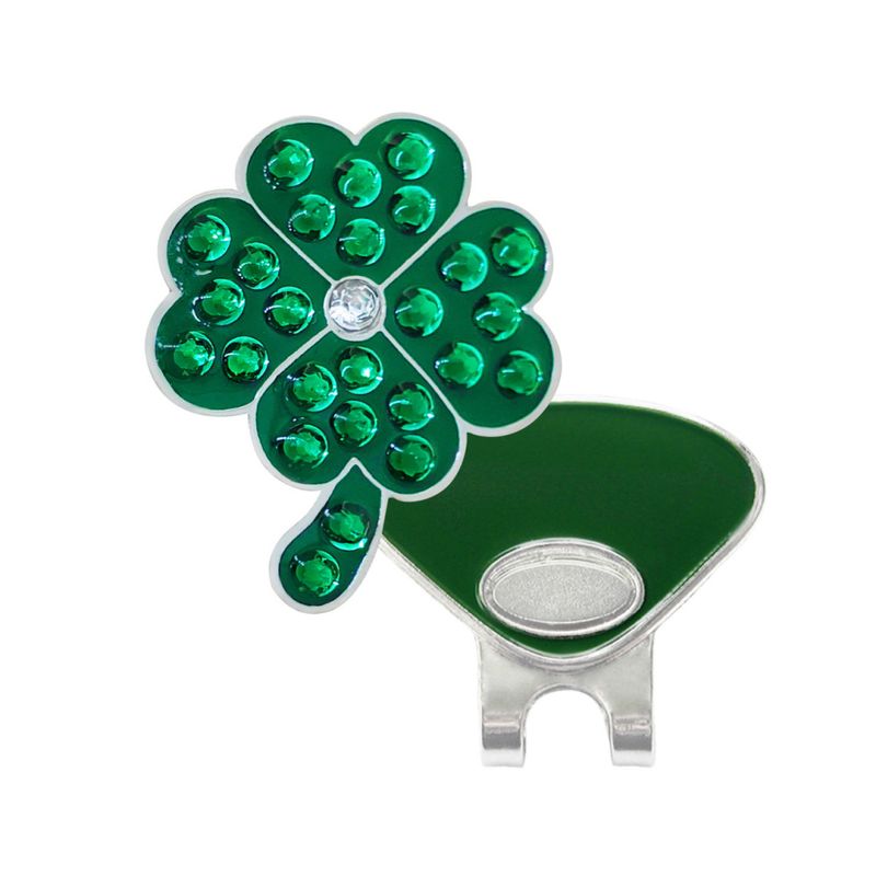 Hat Clip med Swarovski Crystal markør (Clover)