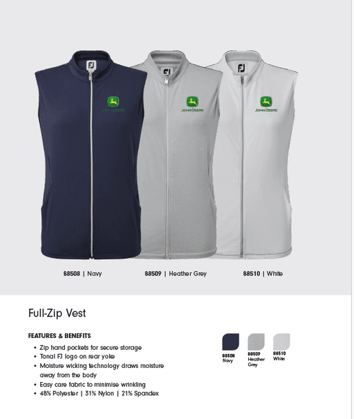 FootJoy Dame  Full Zip Vest