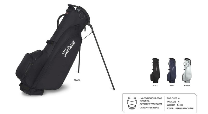 Titleist  Players 4  Carbon bærebag
