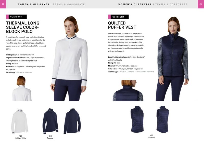 Callaway Thermal Long Sleeve Polo