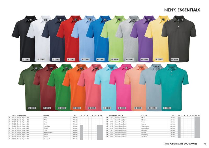 FootJoy  Stretch Pique Solid